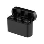 Micrófono Corbatero Dual con Base de Carga