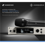 Micrófono Inalámbrico Sennheiser Ew 500 Con Neumann Kk205