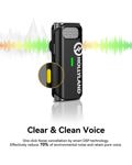 Micrófono Lavalier inalámbrico Hollyland Lark C1 para iPhone