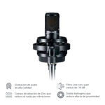 Micrófono Profesional condensador de estudio Sony C-80