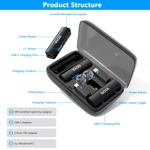 Micrófono Lavalier inalámbrico BOYA BOYALINK para iPhone Android