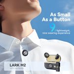 Micrófono Lavalier inalámbrico Hollyland Lark M2 para iPhone/AN