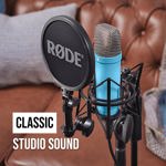 Micrófono Rode NT1 Signature Series con soporte Shock, Pop Fil