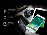 Transmisor Bluetooth Auto Usb Gadnic Microfono Radio Fm Sd 
