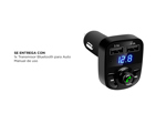 Transmisor Bluetooth Auto Usb Gadnic Microfono Radio Fm Sd 