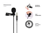 Micrófono Solapa 3.5mm Gadnic Para Iphone Android Smartphone  