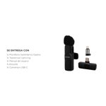 Micrófono De Solapa Inalámbrico GADNIC MICROMIC Condensador Para iPhone