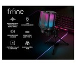 Micrófono Fifine A6V Con USB Para Streaming