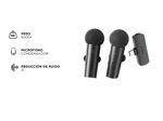Kit Micrófonos Inalámbricos Fifine M8 con Reducción de Ruido