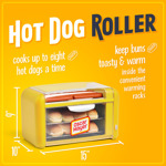 Horno Tostador Nostalgia Oscar Mayer 8 Rodillos Grande