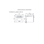 Horno Multigas Domec H18 Reflex