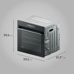 Horno Empotrable Electrolux Eléctrico 80L OE8EF