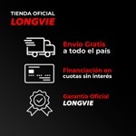 Combo99 Gas Longvie Horno H14600g + Anafe A16601g