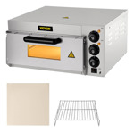 Horno De Pizza Eléctrico Comercial 14 Acero Inoxidable