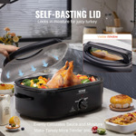 Horno Asador Eléctrico Vevor De 24 Cuartos Con Tapa Autohilv