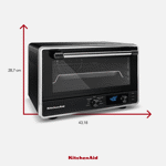 Horno de Mesa con Freidora de Aire y Base para Pizza - RKCO128RBM