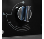 Horno Tromen Trhg A Gas Para Mesada Color Negro
