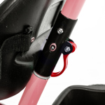 Triciclo con Manija Bebesit Canasto Rosa