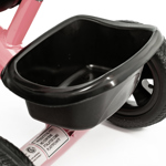 Triciclo con Manija Bebesit Canasto Rosa