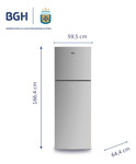 Heladera Inverter No Frost Bgh 338l Brt330i1a