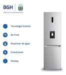 Heladera Inverter No Frost Bgh 312l Brc330i1a