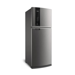 Heladera No Frost Whirlpool con freezer 462L Inox WRM56CKDIM