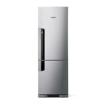Heladera Whirlpool Inverter Bottom Mount Evox 397L Gris WRE44BKDIM