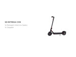 Monopatín Eléctrico Gadnic 300W Recargable Plegable 