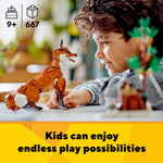 Lego Creator  Animales Bosque Zorro, Búho, Ardilla
