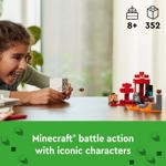 Juguete de construcción LEGO Minecraft The Nether Portal Ambush 21255