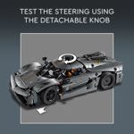 Set de juguetes de construcción LEGO Technic Koenigsegg Jesko Absolut Grey