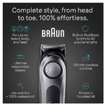 Kit todo en uno Braun serie 7 7420, recortadora 11 en 1 