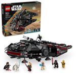 Nave estelar de juguete LEGO Star Wars El Halcón Oscuro con 6 minifiguras