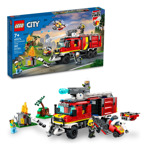 Lego City Fire Command Camión De Bomberos Con Drones Y 3 M