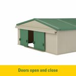 Set de juego John Deere Farm de 70 piezas con implementos de cobertizo