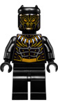 Minifigura Lego Marvel Black Panther Traje Jaguar Dorado K