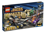 Batmobile Lego Superhéroes Con La Persecución De Dos Caras