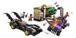 Batmobile Lego Superhéroes Con La Persecución De Dos Caras