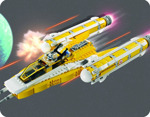 Construye La Nave De Anakin Lego Star Wars 8037 Y-wing Starf