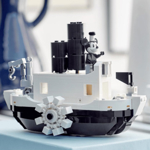 Lego Mini Steamboat Willie Exclusivo Gwp 424 Piezas