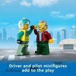 Helicóptero De Rescate Lego City Great Vehicles 60343 Con Ca