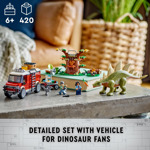 Lego Jurassic World Set De Construcción Stegosaurus Discover