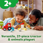 Lego Duplo Town Tractor De Granja Y Cuidado De Animales 1095