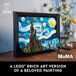Lego Ideas Vincent Van Gogh La Noche Estrellada Puzzle 3d