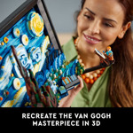 Lego Ideas Vincent Van Gogh La Noche Estrellada Puzzle 3d
