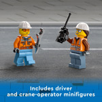 Lego City Great Vehicles 60324 Camión De Grúa Móvil Con 2