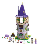 Torre De Rapunzel Disney Set De Creatividad Con 2 Minifigu