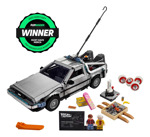 Lego Icons Delorean Time Machine 10300 Kit De Construcción
