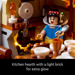 Lego Cabaña De Disney Blancanieves Y Los Siete Enanos Para A