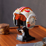 Casco Rojo De Lego Star Wars De Luke Skywalker Modelo 7532